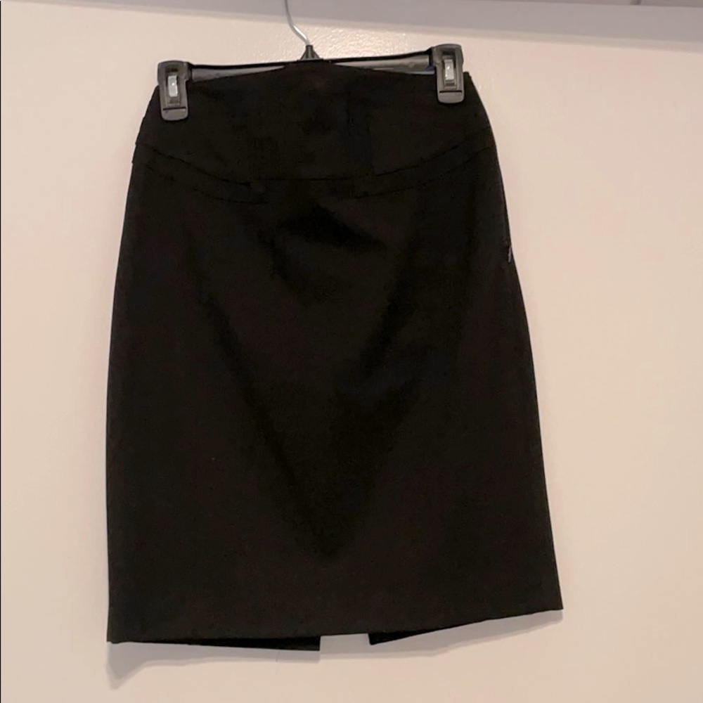 Express black pencil skirt